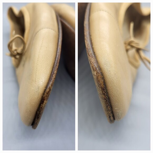 CHANEL Square Toe Ballet Flats - Picture 5 of 16